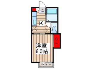 グリーンハイムの物件間取画像